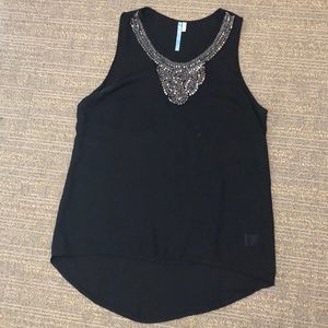 🎉SALE! Francesca’s Beaded Top 🎉